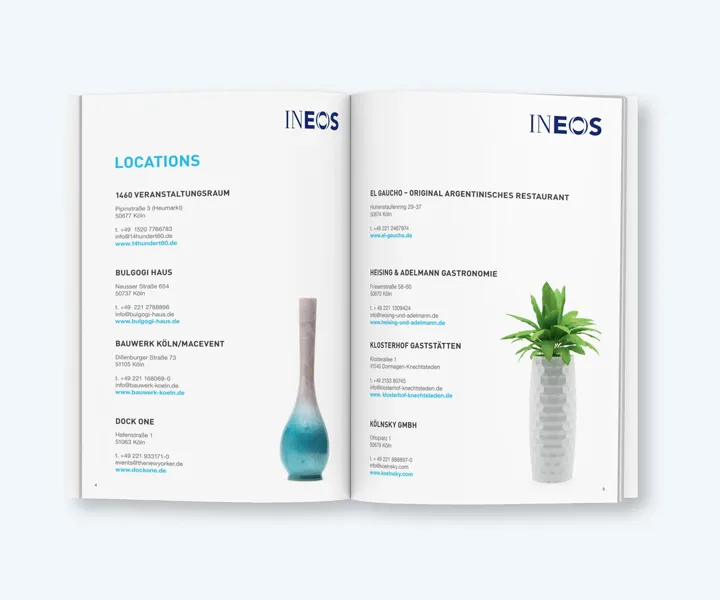 INEOS IN.CARE Sales Brochures — project detail