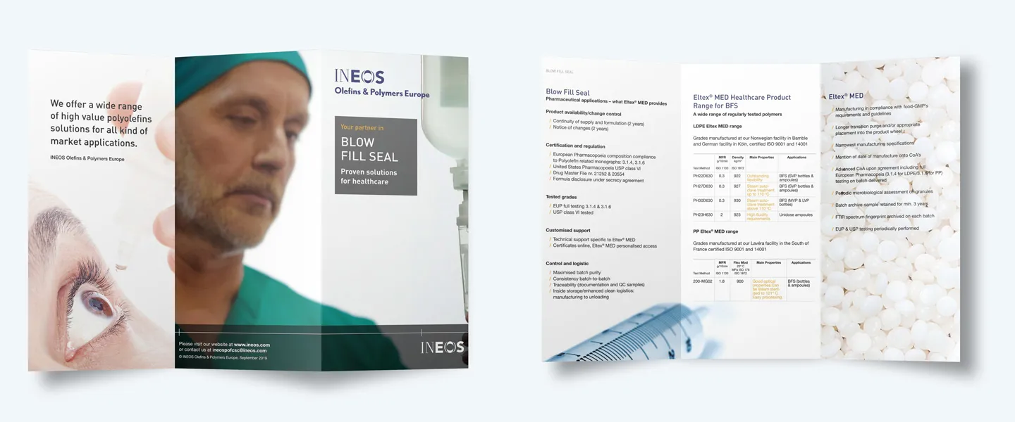 INEOS Sales Flyers & Booklets — project detail